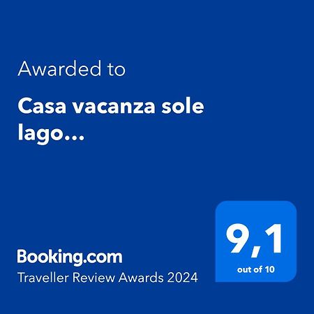 Casa Vacanza Sole Lago… Intra Bagian luar foto